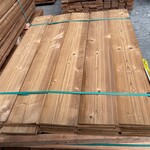 Ca. 39x Thermo Vuren Zweeds Rabat, 14x190mm, lengte 120cm